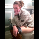 A hidden camera captures an unsuspecting girl taking a shit while sitting on a toilet in one scene and pissing in another. There is an audible fart, too. As with most genuine voyeur clips, audio is a bit muffled. 720P vertical HD format. Over 3 minutes.